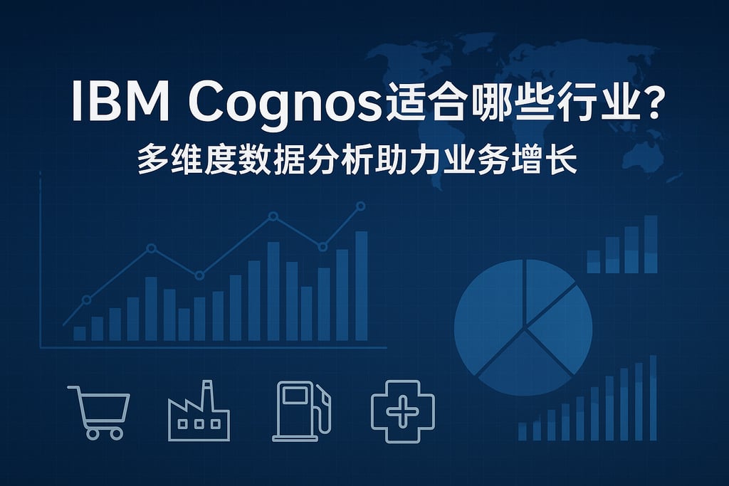 IBM Cognos适合哪些行业？多维度数据分析助力业务增长